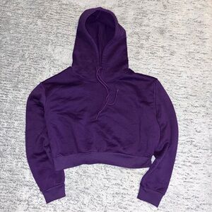 Women's Purple Hoodie Sweater
